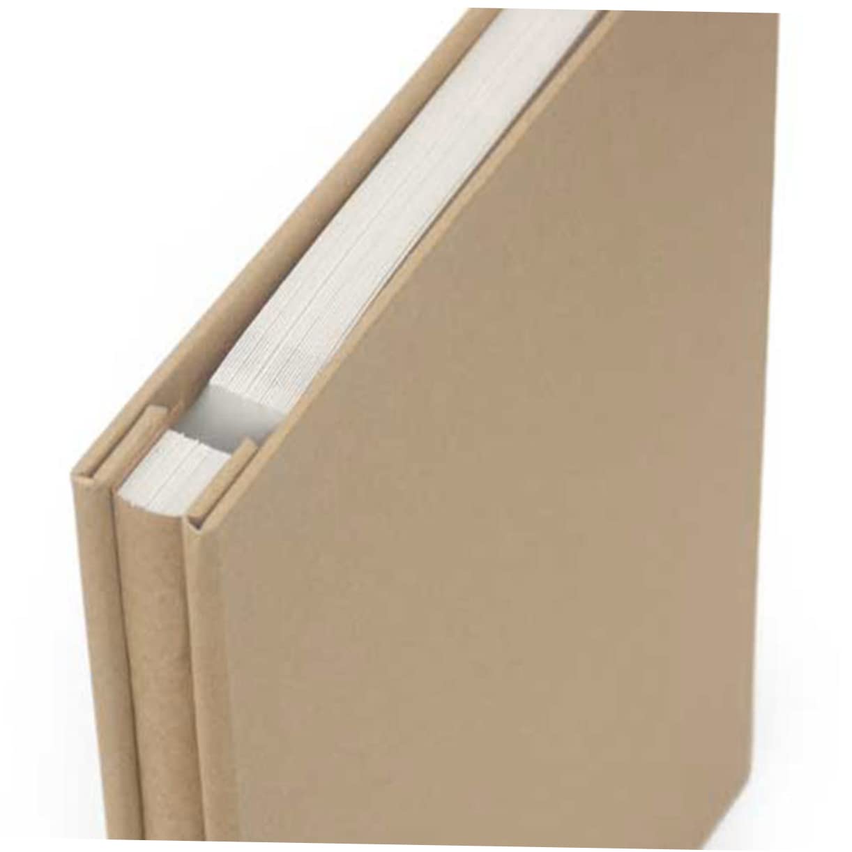 Álbum de Fotos DIY Autoadhesivo 20 Hojas de Papel Kraft | 1 Pieza, Encuadernación Firme, Film Autoadhesivo, Tono Caqui, para Boda y Navidad