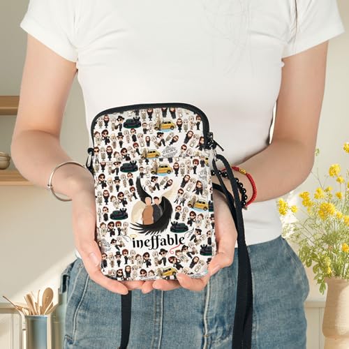 G2TUP Crowly ＆ Angel Crossbody Bag Angel & Demon Fans Gift Doomsday Mission Crowly Shoulder Bag Madame Tracy TV Show Merch4