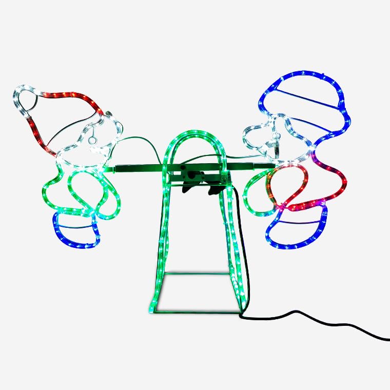 Amazon.co.jp: 電光ホーム イルミネーション 屋外用 動く モチーフ