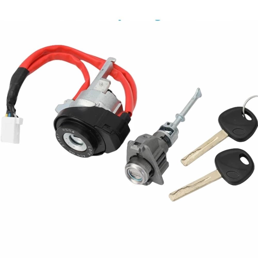 Hzsmyxgs One Color Car Lock Barrel Compatible With Kia For Sportage R 2011-2015 Full Set Car Door Lock Cylinder With 2Pcs Key