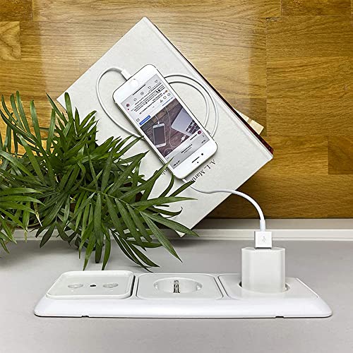 Caricatore Usb Rapido,2 pezzi Adattatore USB da