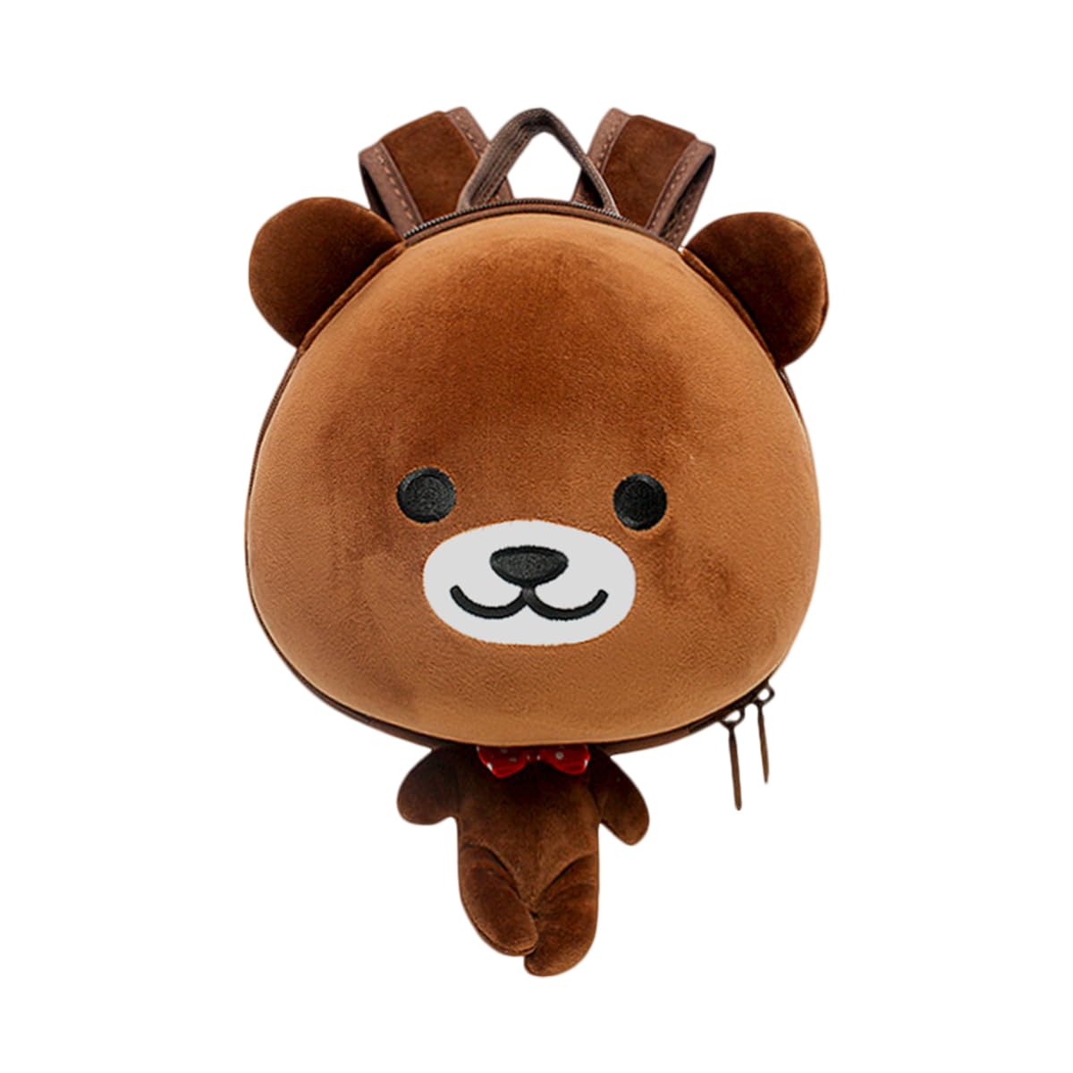 Supercute Little Kids Backpack for 2-6 Years Old, Toddler Lightweight Preschool Backpack with Safety Leash for Boys and Girls (Bear)