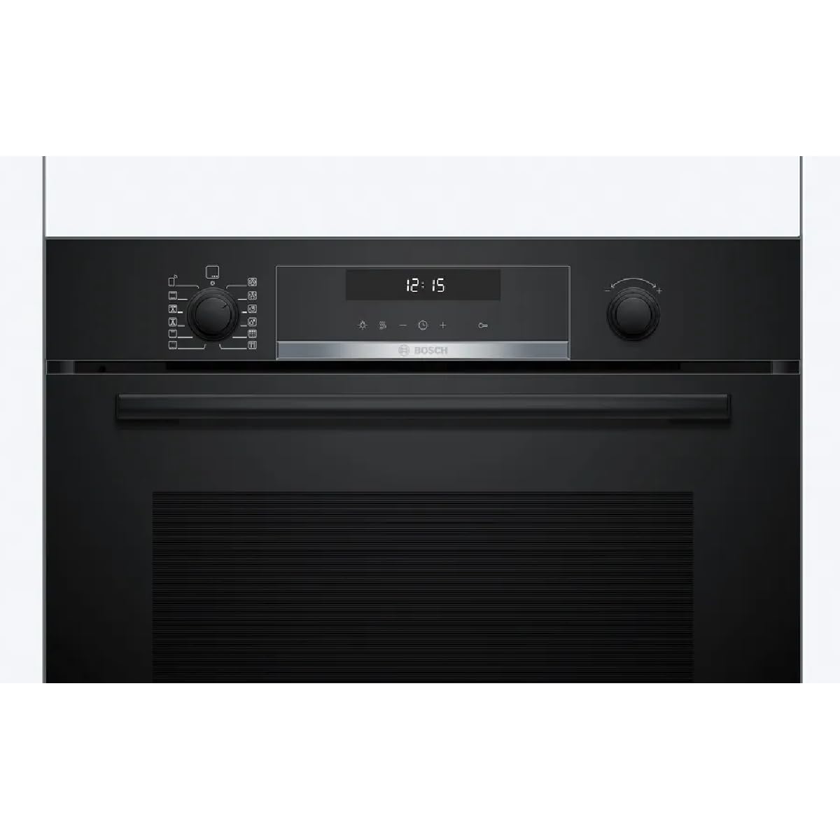 Bosch - Forno Multifunzione Pirolitico, Serie 6, 60 cm. Larghezza Home Connect, AirFry, Nero, HBG578EB7