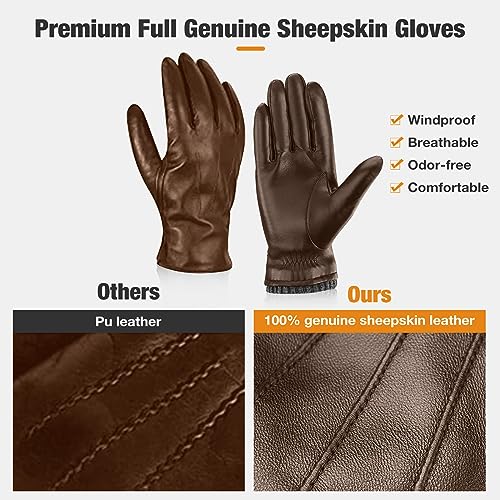 Aegend Soft Cashmere Lined Gloves