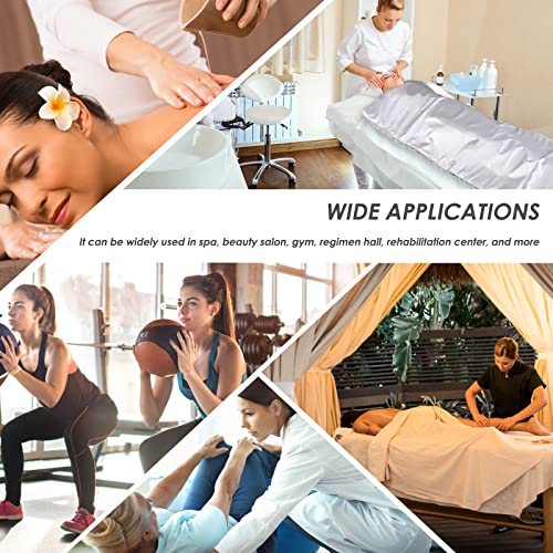 Reloive Far Infrared Sauna Blanket Heating Detox With Remote Control For Home Beauty Salon Silver #TOP3