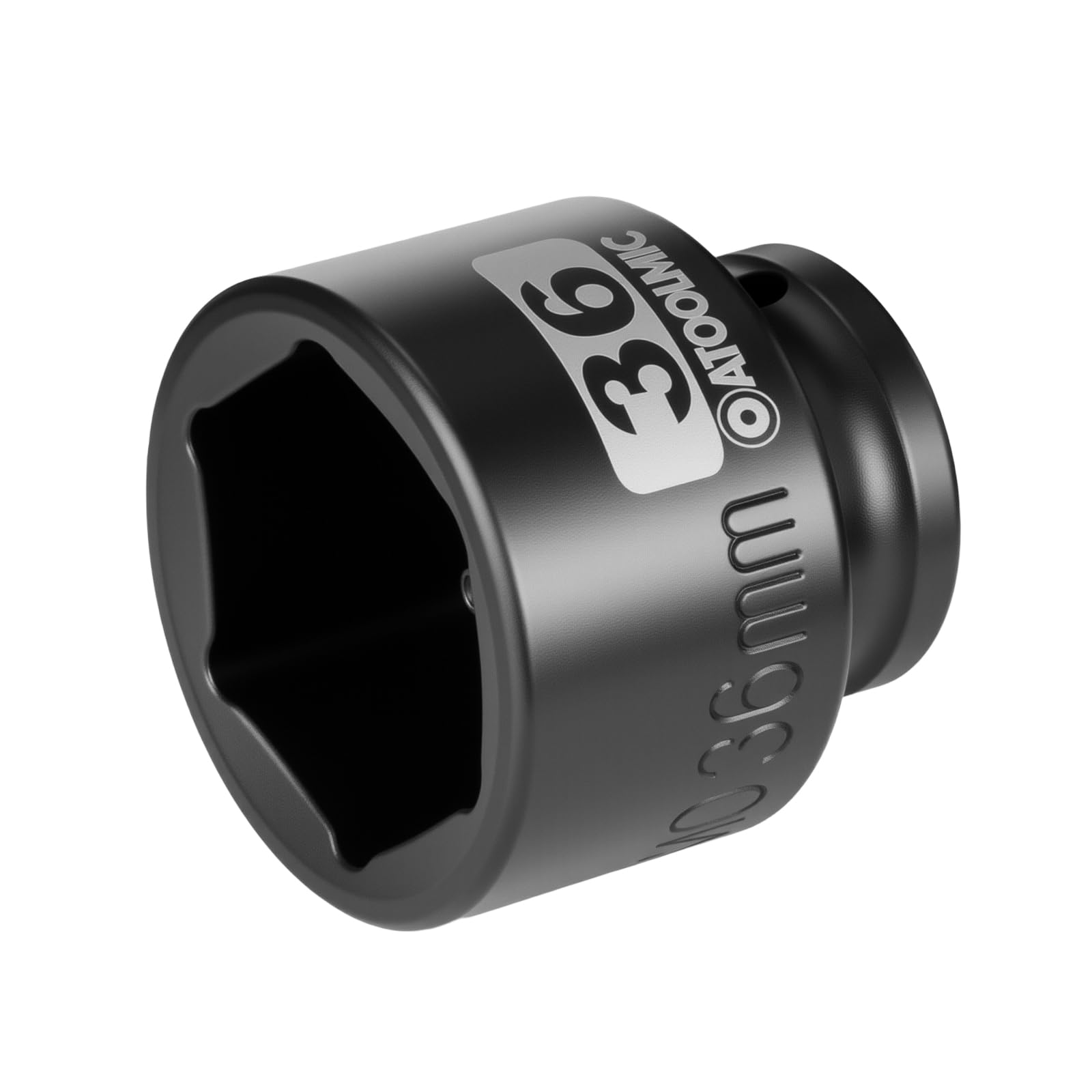 Photo 1 of 1/2 Inch Drive x 36mm Shallow 6PT CR-MO Impact Socket for Removing Axle nut