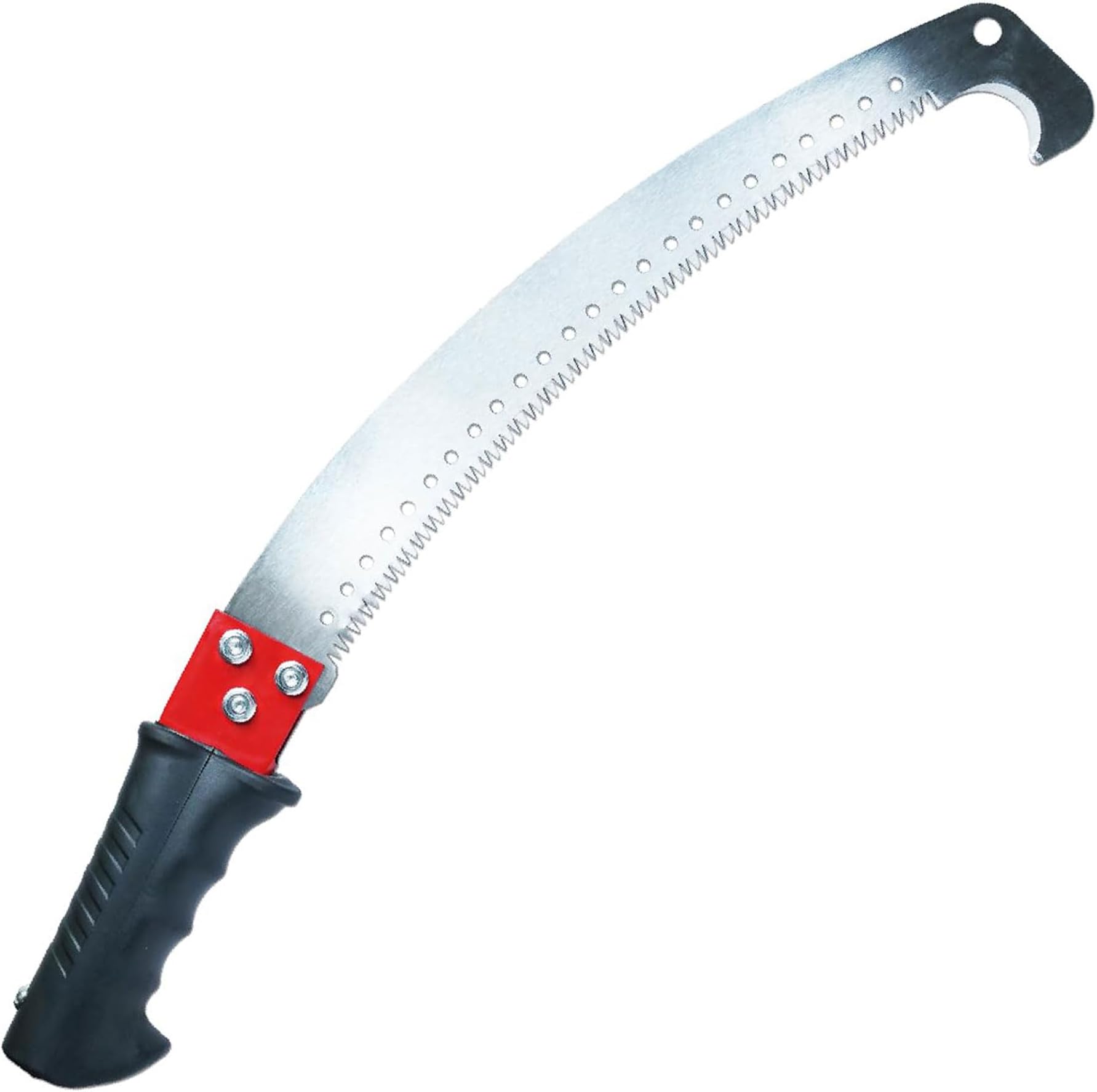 Garden Pruning Saw | Tree Pruner With Extendable Pole Fixing Slot | Hand Tools For Remove Unwanted Branches In Your Garden, Hand-powered - 15inches Blade