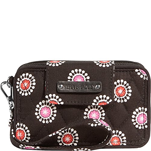 Vera Bradley Women's Cotton Smartphone Wristlet 2.0, Parisian Pom Poms, One Size