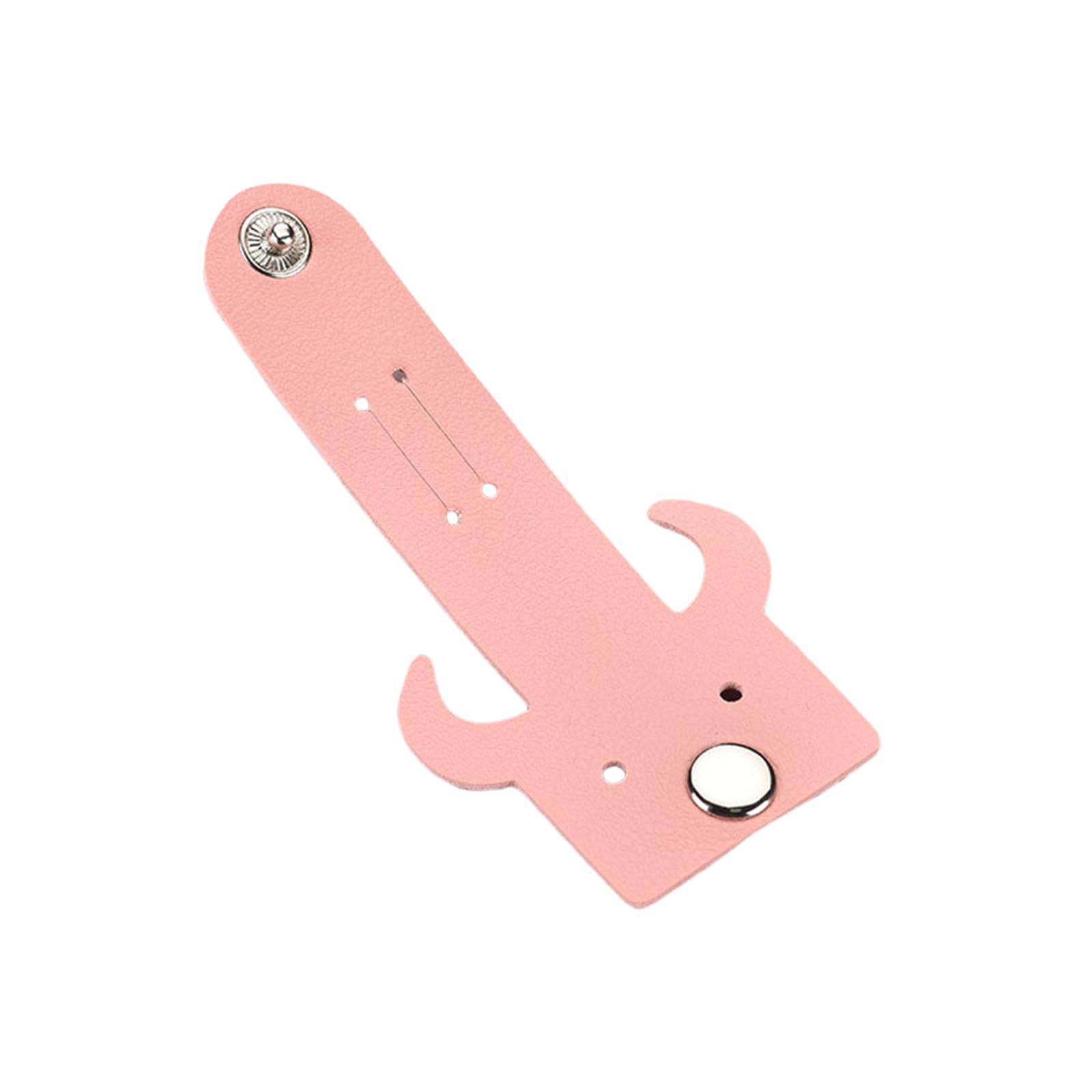 Cable Clip Multifunctional PU Leather Organization Phone Data Storage Portable Corded Headphone Winding Data Management Clips