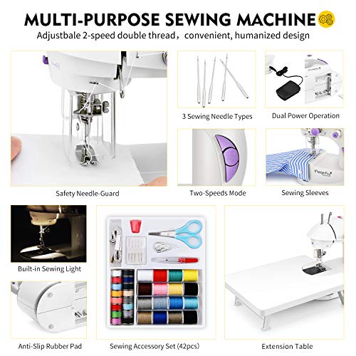 Reviews for Magicfly Mini Sewing Machine for Beginner, Dual Speed