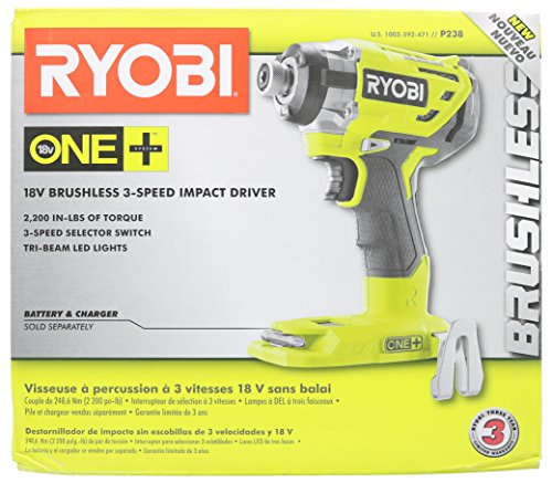Ryobi P238 18V One+ Brushless Impact Driver
