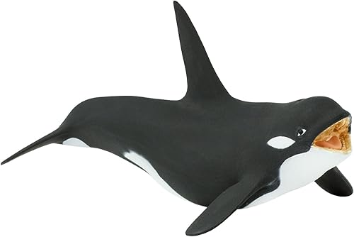 Miniatura 2 de Safari Ltd. Figura de ballena asesina (Orca) – Figura detallada de modelo de plástico de 7 pulgadas – Divertido juguete educativo para niños, niñas