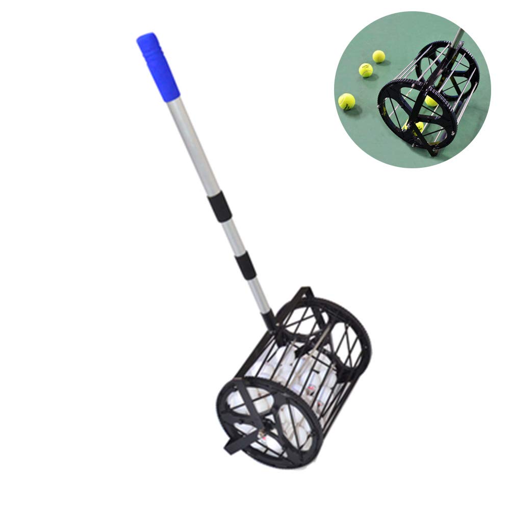Buy N / A Tennis Ball Roller Mower Hopper Practical Balls Picker
