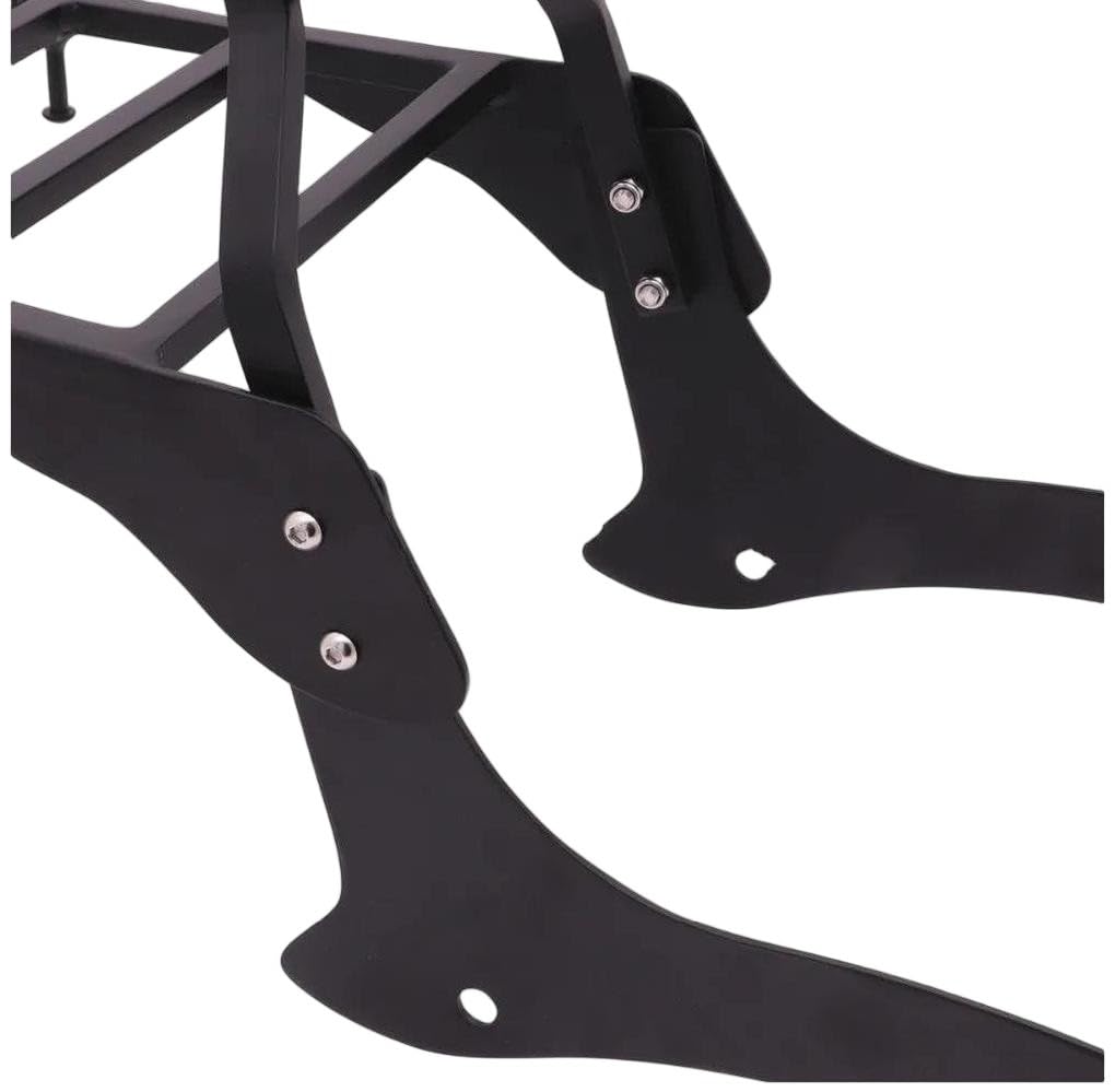 Portaequipajes Trasero Moto Soporte Trasero con Respaldo para Motocicleta para Vstar Dragstar 1100 XVS1100 para Custom 2000-2011