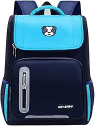 Mochila Escolar Infantil À Prova D'água Para Meninos Meninas Ortopédicas Do Ensino Fundamental Impermeavel Nylon Leve 42 Cm