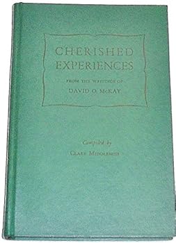 Hardcover Cherished Experiences: From the Writings of David O. McKay Book