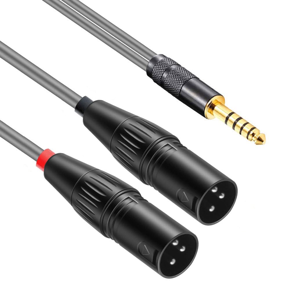 Amazon.co.jp: waveman xlr 4.4mm 変換 4.4mm バランス xlr 変換 1M
