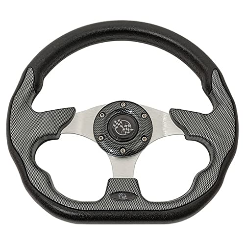 Carbon Fiber Racer Golf Cart Steering Wheel Only