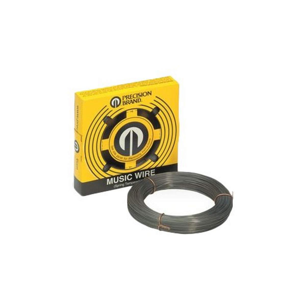 Precision Brand 039-21216 0.016″ Diameter Music Wire, 1/4 lb. Coil, High Carbon, Spring Tempered, C1085 Steel, 362 KSI Min Tensile Strength, 400 KSI Max Tensile Strength