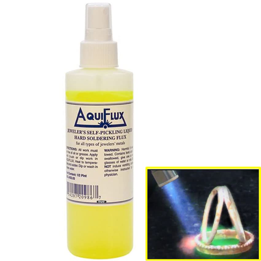 Portatil Micro Torch Gas Dental Lab Jewelry Hobby Soldering with AquiFlux 1/2 Pint