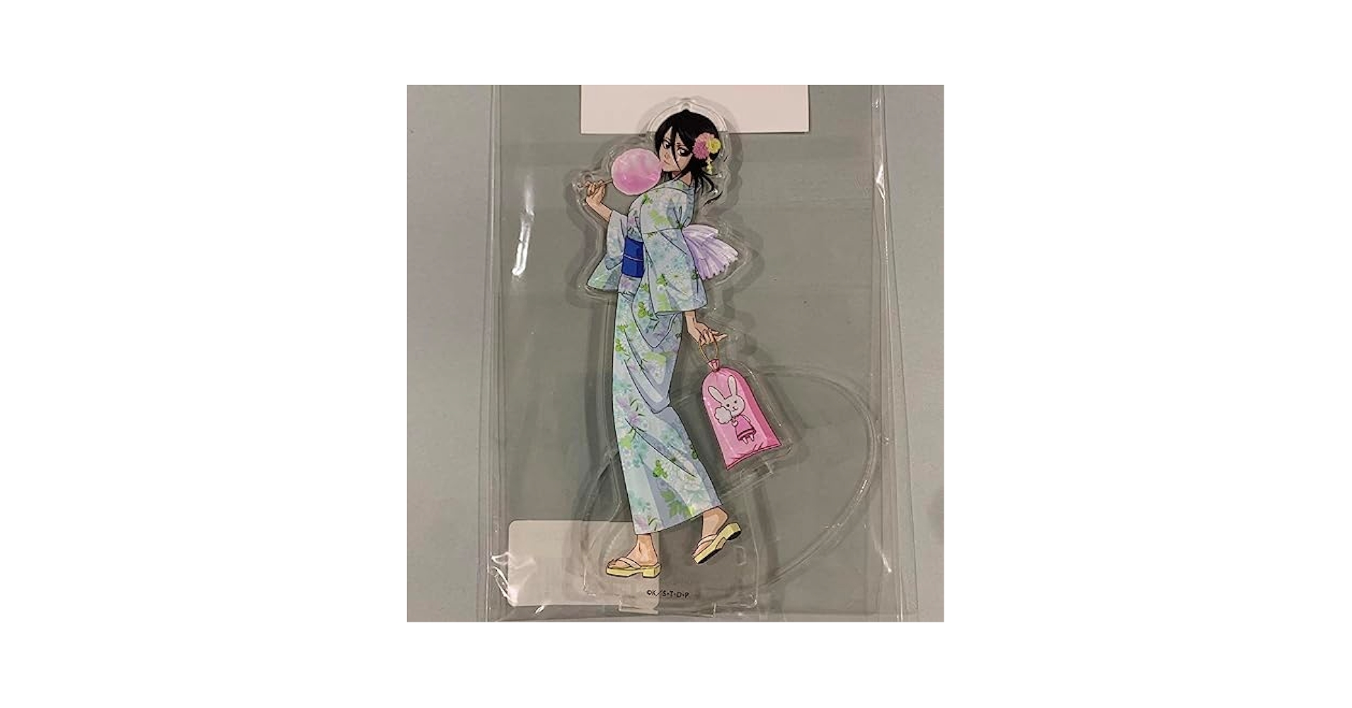 BLEACH アクリルぷちスタンド ぽすてるデザイン 朽木ルキア 美品 キャラアクリルフィギュア「BLEACH 千年血戦篇」36/朽木ルキア