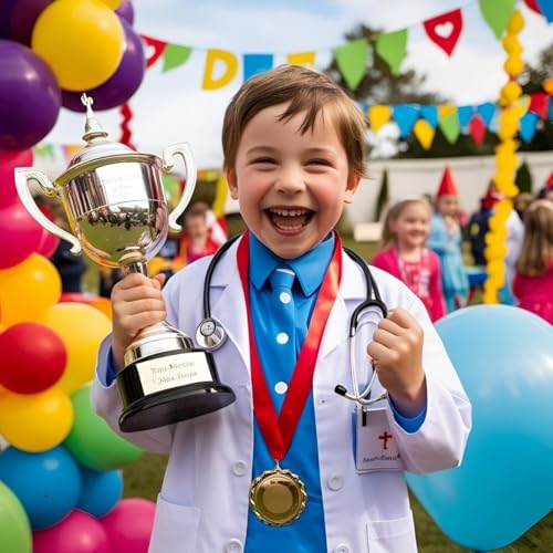Image of FancyDressWale Doctor dress Nurse costume for kids for role play fancydress outfit