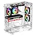 immagine 6upHere Supporto Scheda Grafica GPU Supporto Supporto Scheda Video Supporto sag/Custodia per Fondina, Alluminio aerospaziale anodizzato, schede a Slot Singolo o Doppio (Rosso), GL01