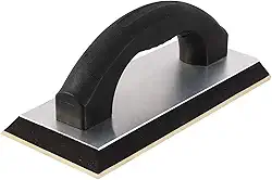 Desempenadeira Para Rejunte Borda Redonda Para Acabamento de Pisos e Paredes Cerâmicas Construção