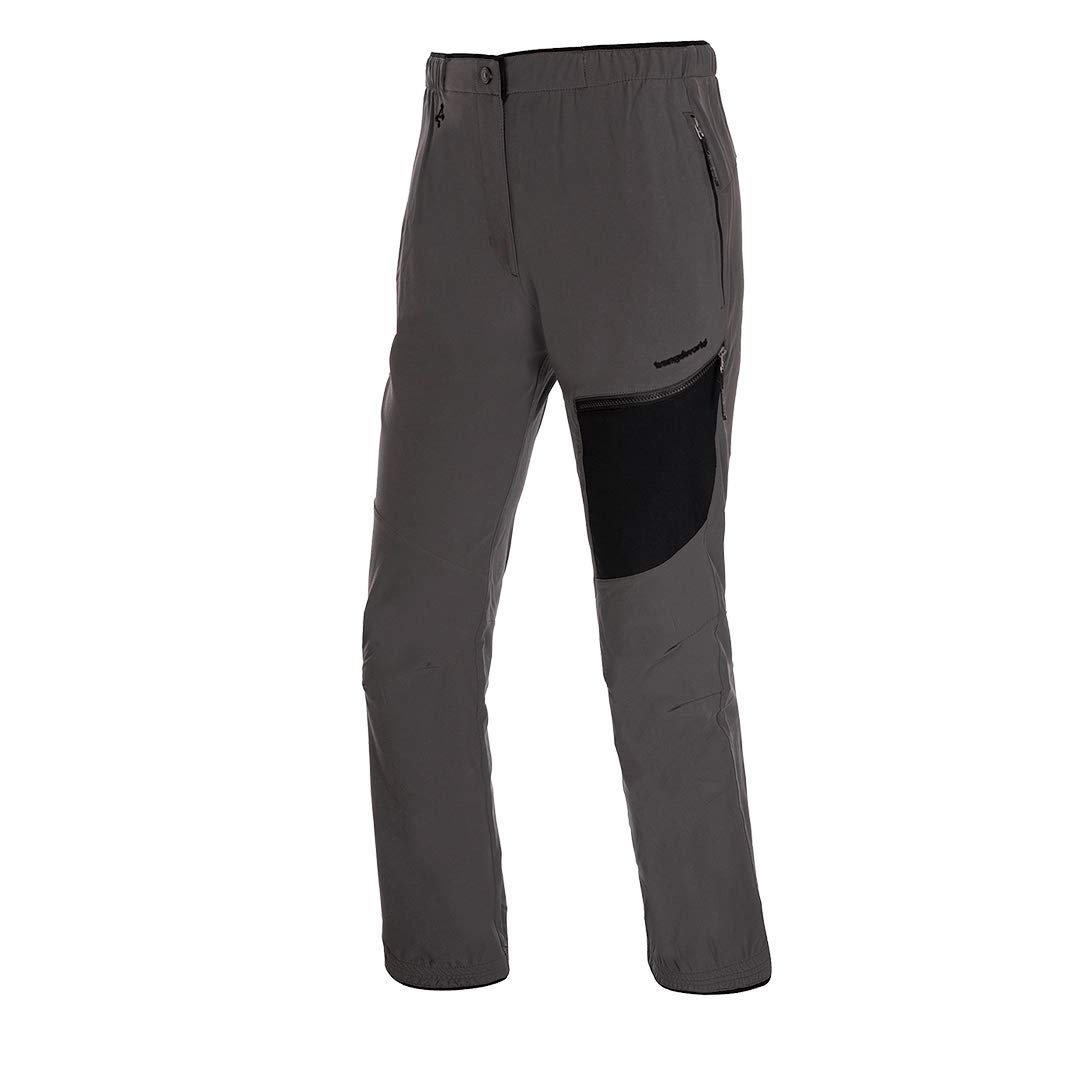 Trangoworld Saro Pant. Largo, Mujer, Sombra Oscura/Negro, L