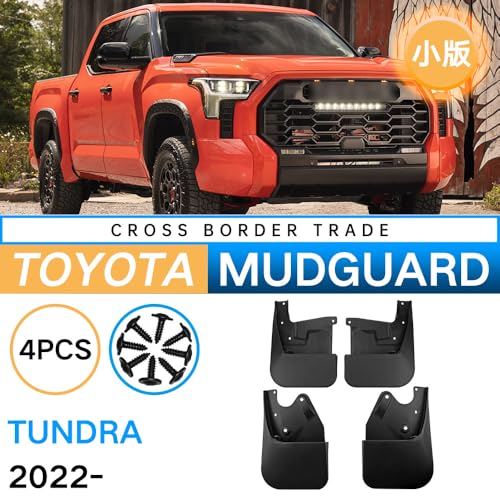 Image of Mud Flaps Mud Guard All-Weather Fender Splash Guards Compatible with Toyota Tundra 2022 2023 2024 2025, 4PCS