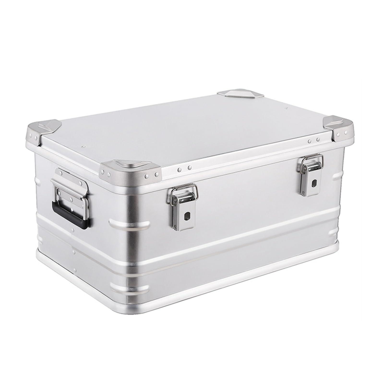 Organizzatore Cassetta portautensili in metallo Scatola portaoggetti in alluminio Portaoggetti portatile professionale(Piccolo)