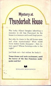 Paperback Mystery at Thunderbolt House Book