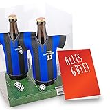 INHALT: 2x Stylische Trikotkühler inkl. praktischer Halterung zum griffbereiten Aufbewahren