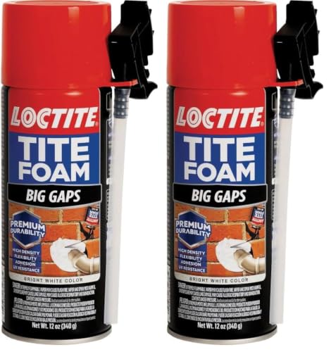 Creak From the B-pillar - 2014-2016 Honda Odyssey 26 Loctite Tite Foam Big Gaps Spray Foam Sealant, Polyurethane Expanding Insulation - 12 fl oz Can, Pack of 2