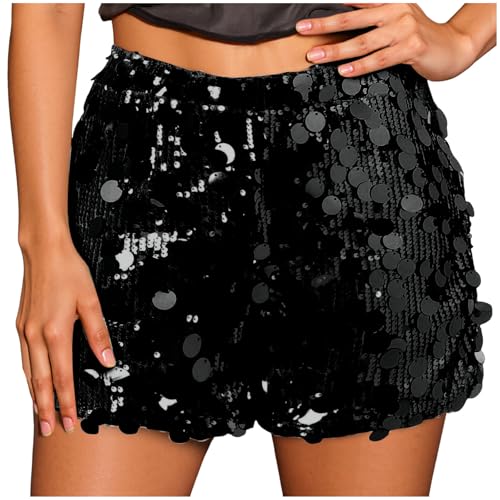 Short festival élégant pour femmes : la sophistication des sequins