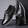 COSIDRAM Mens Casual Shoes Sneakers Slip on Loafers Comfort Fashion Walking Mocassins Business Work Dress Black 7 #5