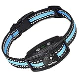 PetSpy No Shock Bark Collar for Dogs Barking Control Humane Waterproof Training Device w/2 Anti-Bark...