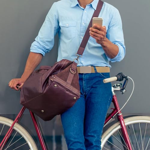 Coobbar Nylon Golf Belt - 3 Pack Canvas Men's Belt With Alloy Buckle, Adjustable, Durable, No Holes 6