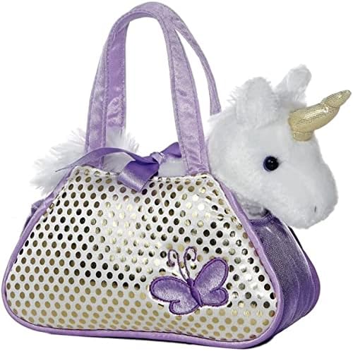 Miniatura 2 de Aurora Fancy Pals - Juego de regalo de unicornio con libro de unicornio (morado y blanco)