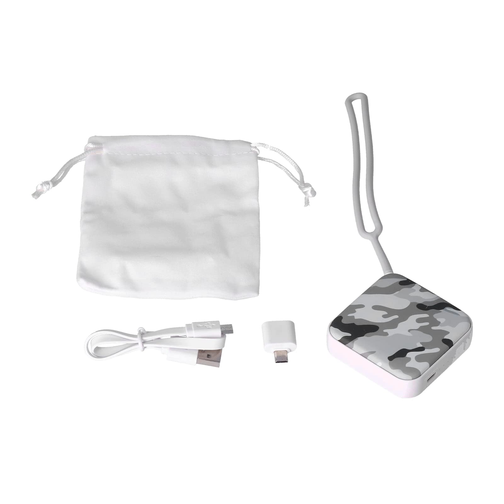 Chauffe-Mains Portable et Rechargeable, Dispositif de Chauffage d'hiver pour Hommes et Femmes, 3 à 4 Heures de Chauffage
