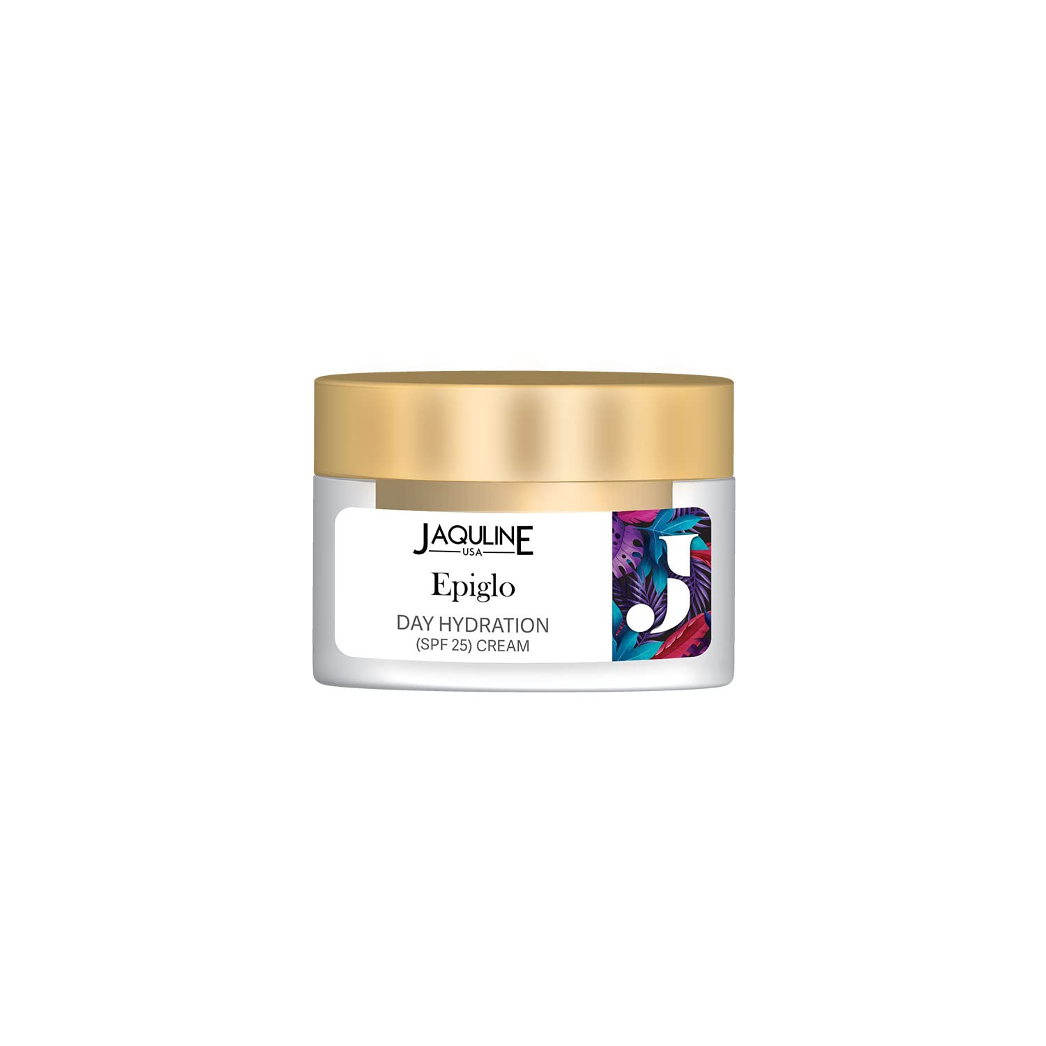 Jaquline USA Epiglo Day Hydration SPF25 Cream 50g |Day Cream | Moisturizing and Hydrating | Infused With Natural Ingredients|Vitamin-E enriched |Non- irritant and non-oily substances | All Skin Types