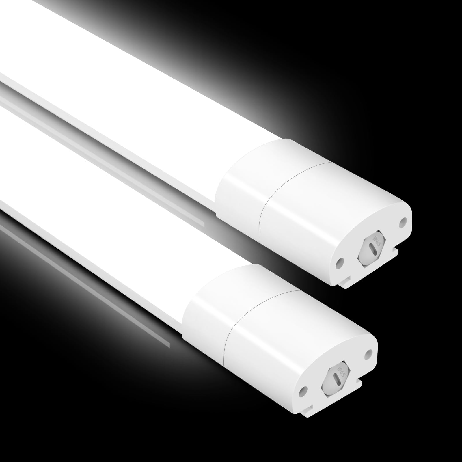 Feuchtraumleuchte LED 115cm 30W - Verknüpfbare Werkstattlampe Mit 6500K Kaltweiß