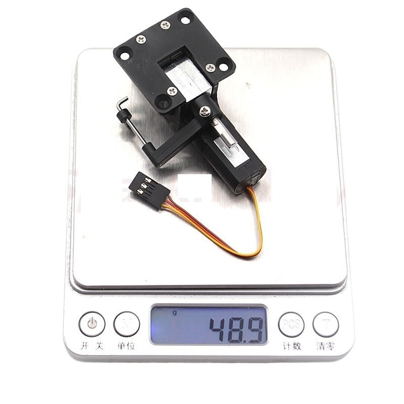 Tren de aterrizaje retráctil eléctrico sin servomotor Sparkhobby de 3,5 kg y 40 g con dirección y enchufe JR for avión de ala fija RC, piezas de bricolaje(1 set)