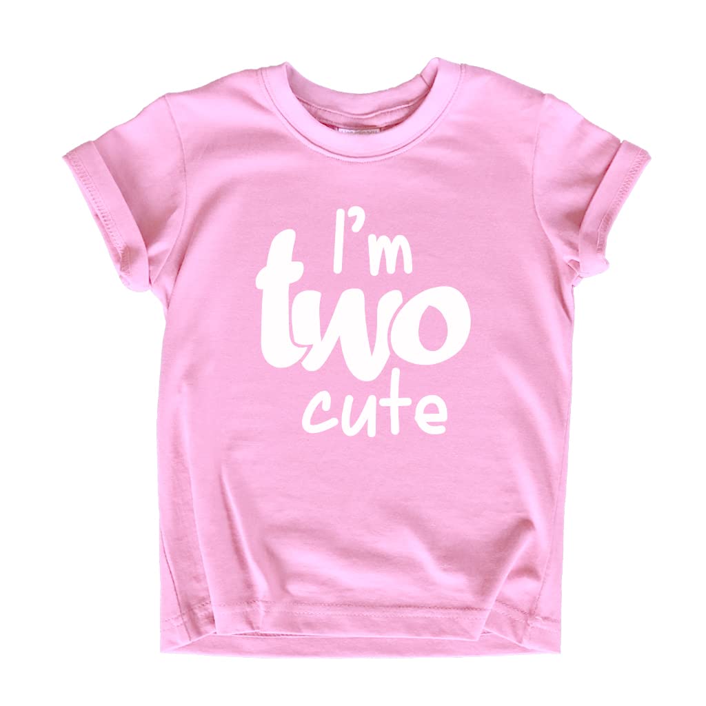 2nd Birthday Outfits for Toddler Girls im Two Cute Shirt Girl 2 Years Old Second Birthday