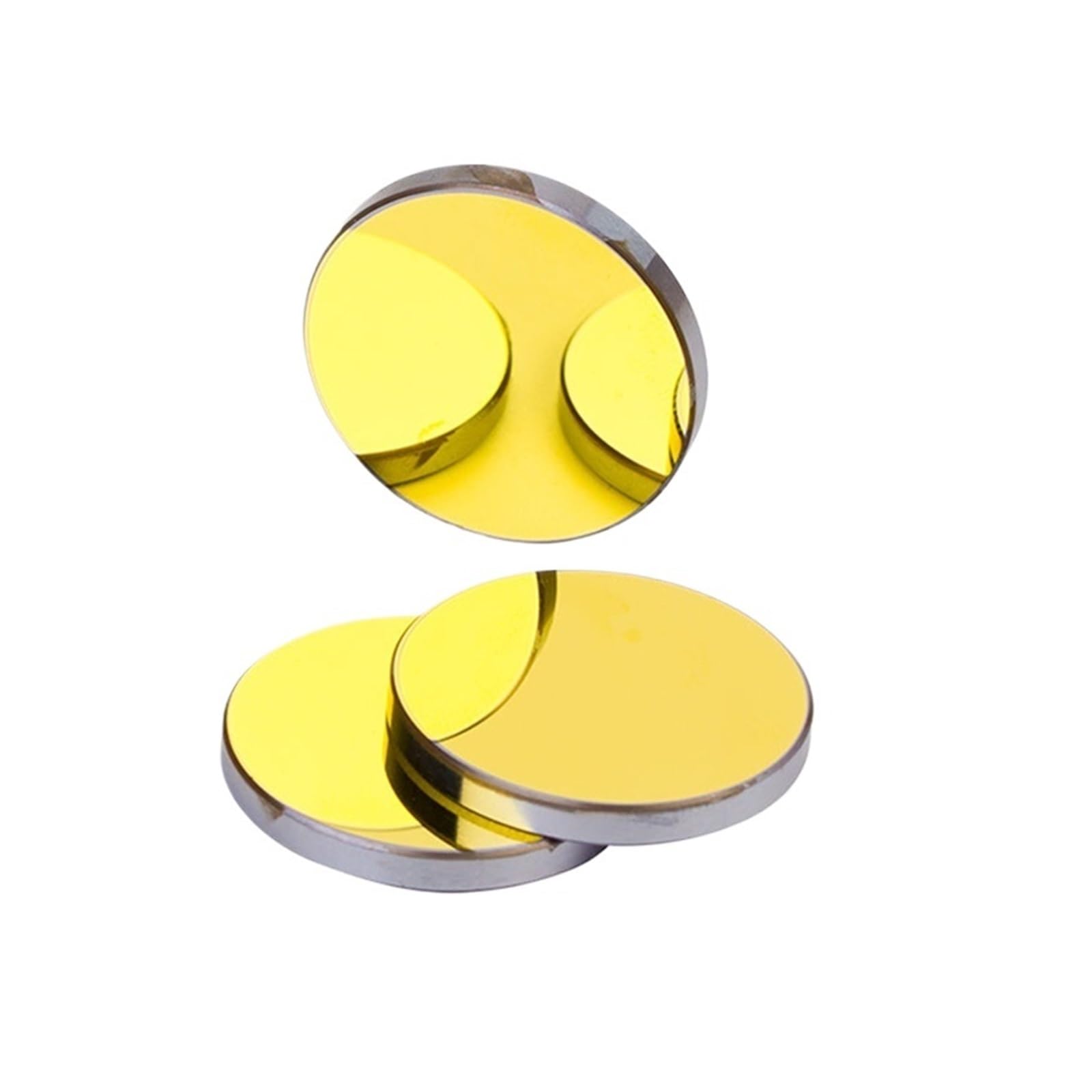 Miroirs Réfléchissants Co2 Si for Graveur Et Machine De Découpe, En Silicium Plaqué Or Dia19.05/20/25/30 10,6 Um 400W, 1/3 Pièces(3pcs,19.05mm)