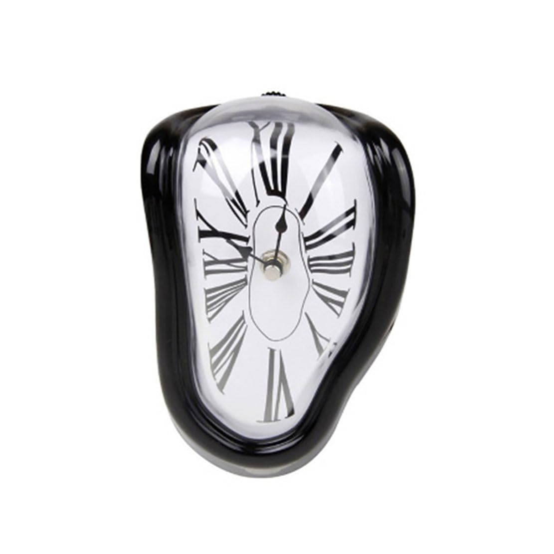 Reloj de fusión Ulalaza Home de mesa vintage con números romanos
