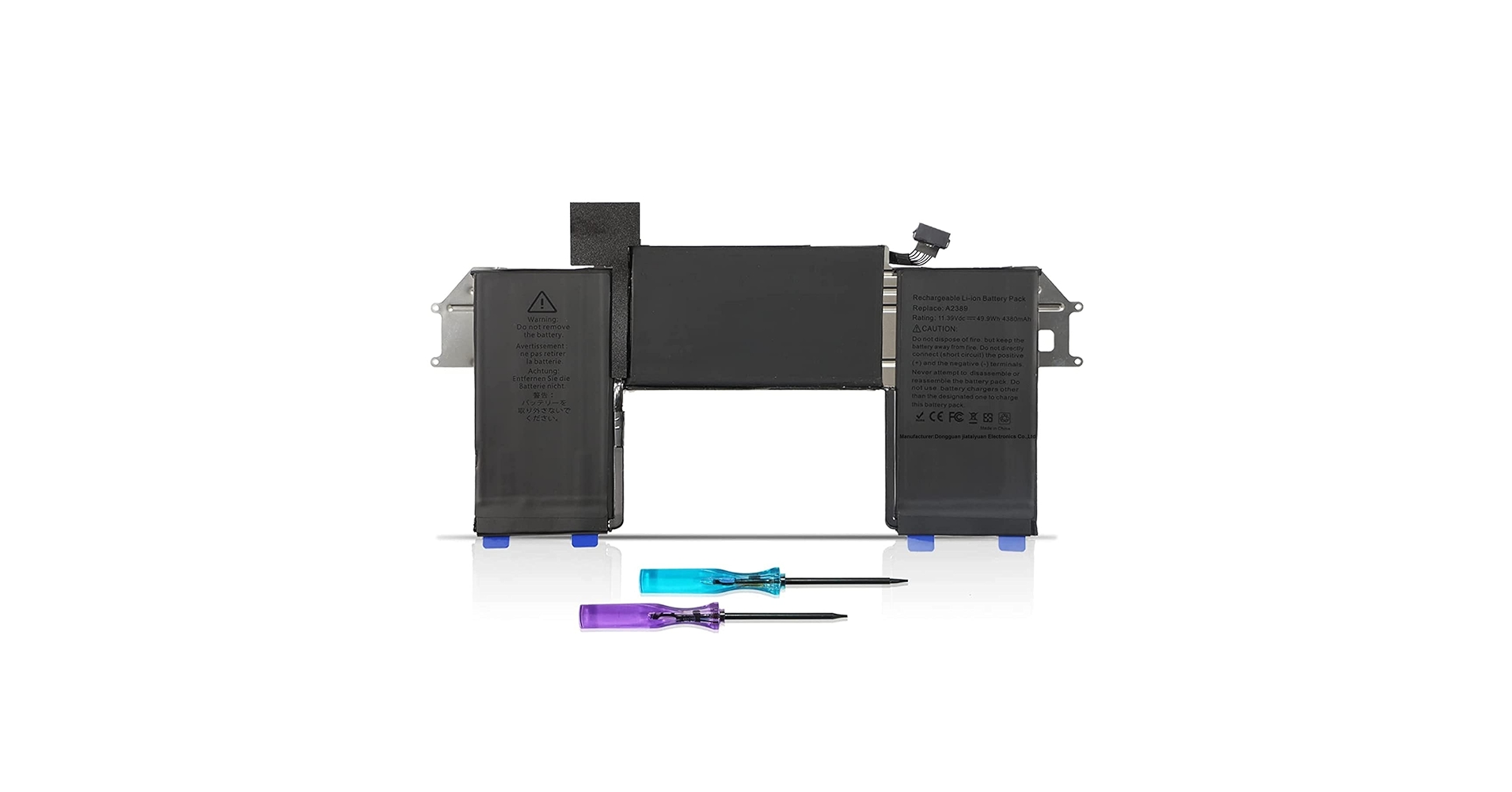 MacBook Air M1 バッテリー状態85% 13inch A2337 Amazon.com: A2337 A2389 Laptop Battery Replacement for