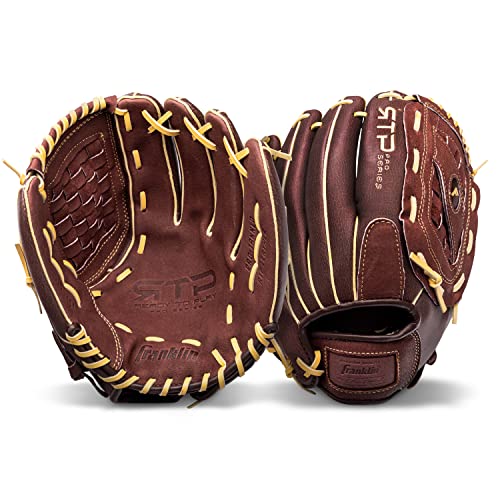 Franklin Sports Baseball Gloves - RTP Pro Baseball Fielding Glove - Infield, Outfield Gloves - Image 3
