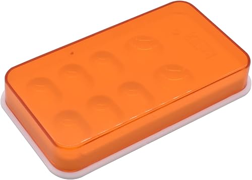Miniatura 2 de Angzhili Paleta dental de 1 pieza con cubierta, paleta de resina dental de 8 ranuras, caja de sombreado de resina para mezclar colocación de resina,