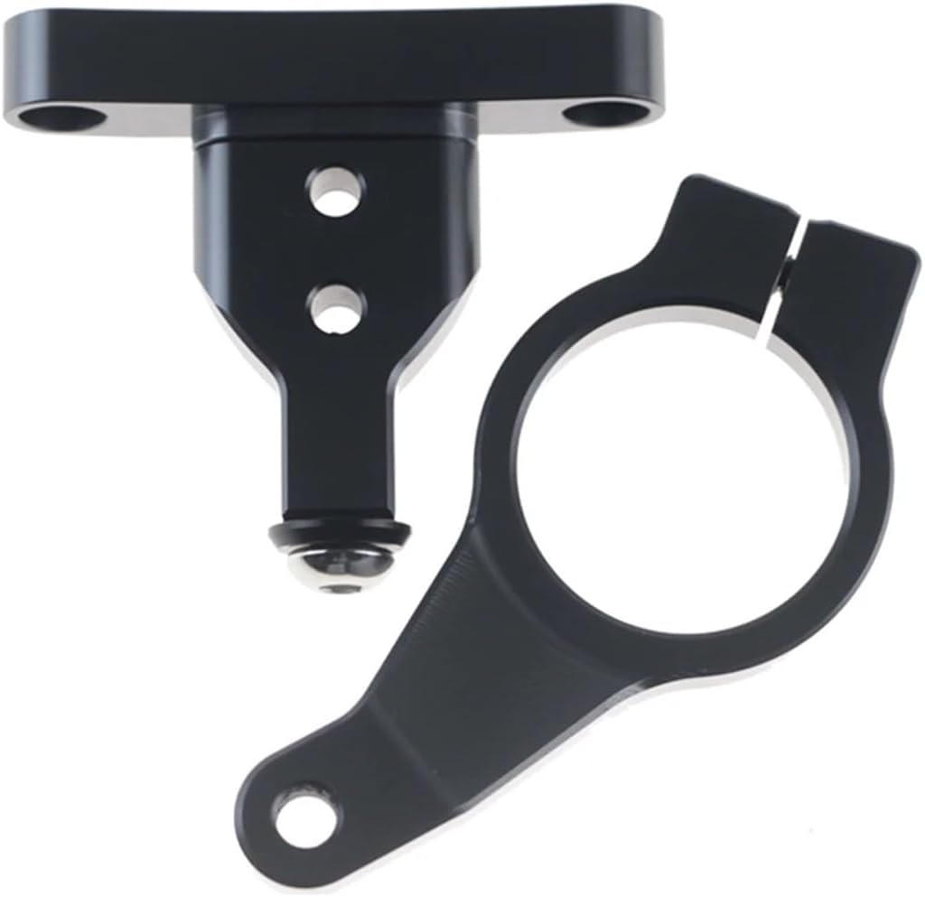 CBR500R Motorcycles Adjustable Steering Stabilizer Damper Bracket Mount Support Kit Accessories Compatible With Cbr 500r CBR 500 R(Black)